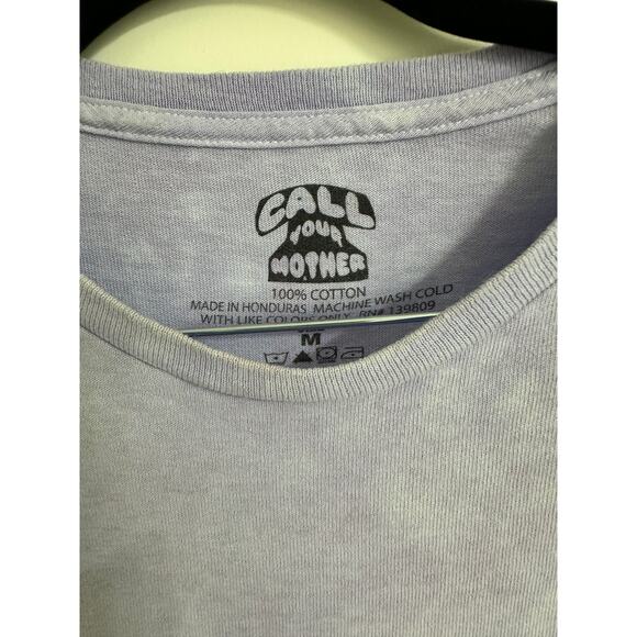 💜 Call Your Mother Tee – Tie-Dye, Skeletons & Shrooms | Size M - Hippie Vibes - Picture 4 of 4